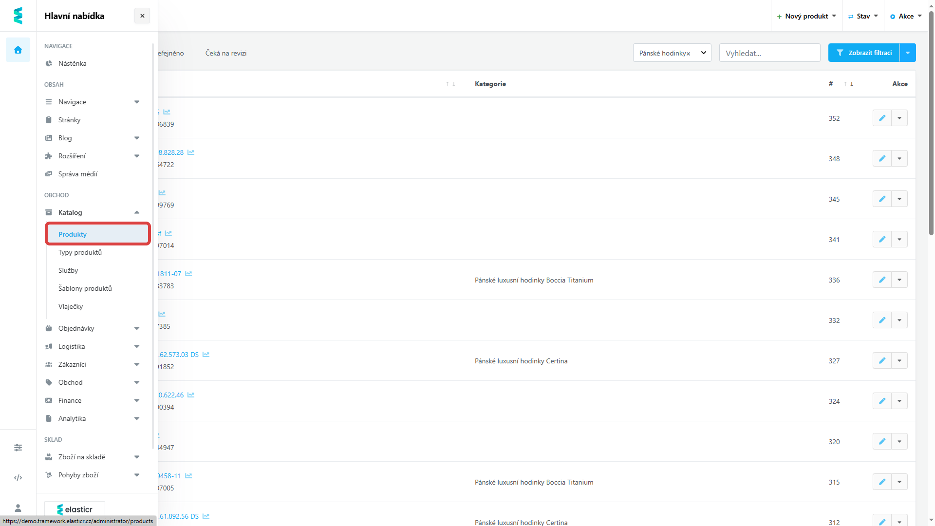 1. Dostaňte se na detail produktu z libovolného místa