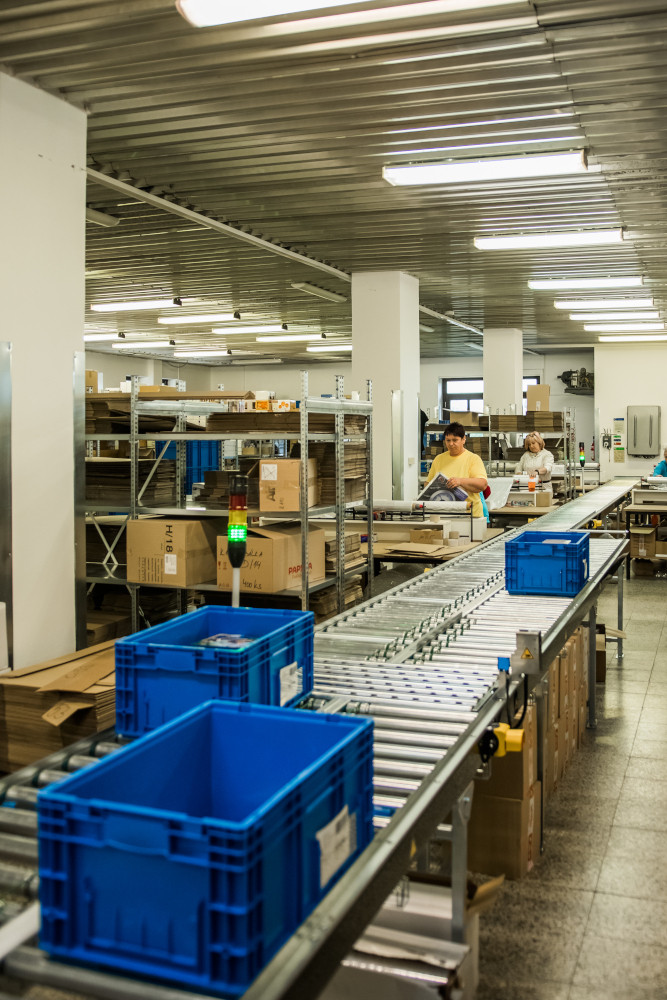Řízení 3500m² fulfilment centra Ergotep