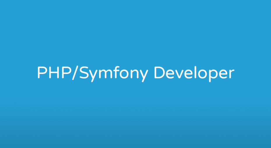 PHP/Symfony developer