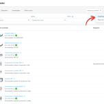 2. V Produktech zvolte akci Importovat z XLSX