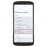 Tlačítko Vydat verzi v terminálové aplikaci.
