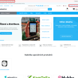 Nyní můžete vidět náhled e-shopu jako konkrétní vybraný zákazník. 