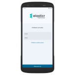 Přihlašovací obrazovka v terminálu.