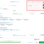 6. Košík se následně automaticky naplní produkty v požadovaném množství